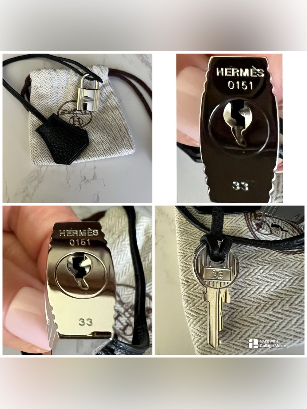SOLD Hermes Black Birkin 35 in Noir Togo Leather With Palladium Hardware - Picture 13 of 16